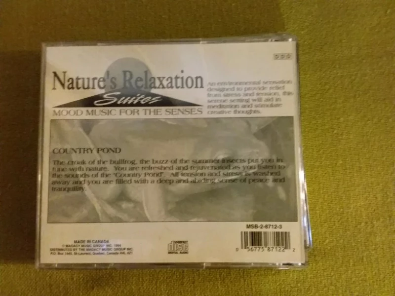 🎶 ➡️ Nature's Relaxation Suites Mood Music for the Senses CDs 📀 - photo 5