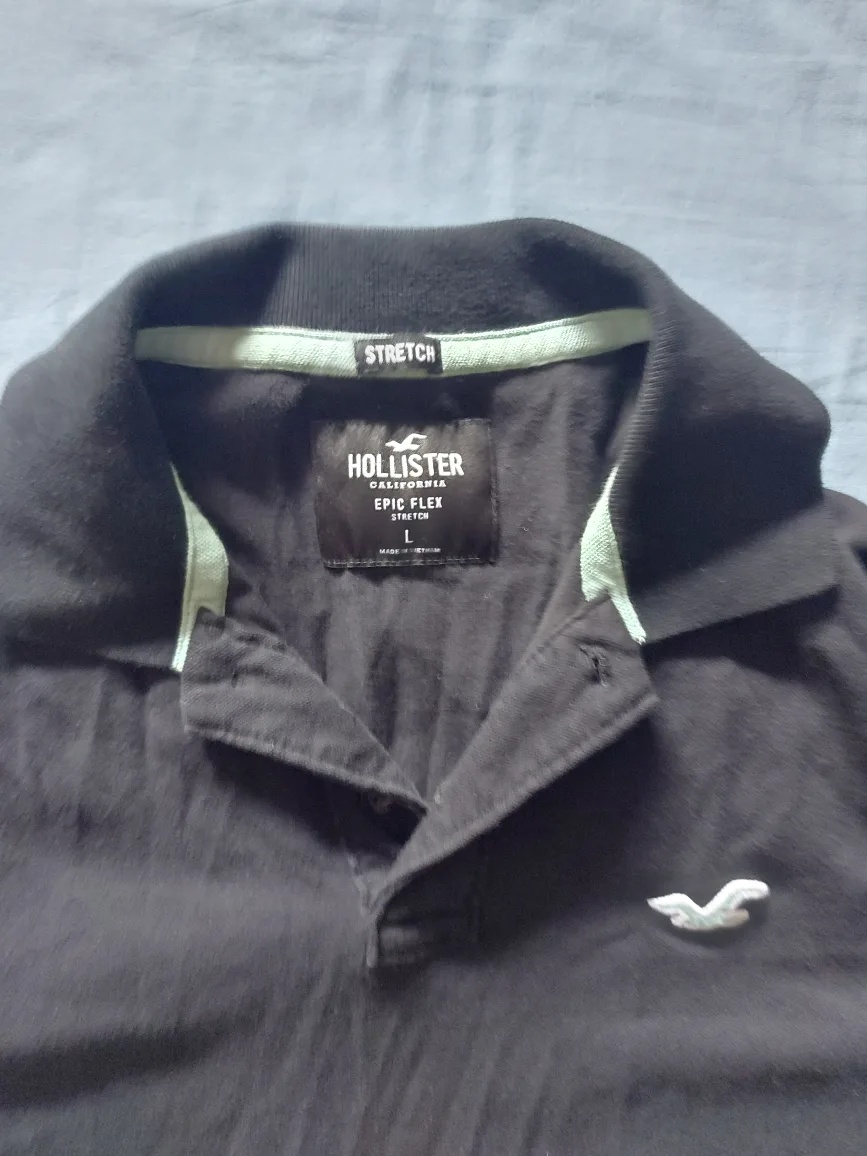 Hollister Epic Flex Stretch Polo - Size L thumbnail