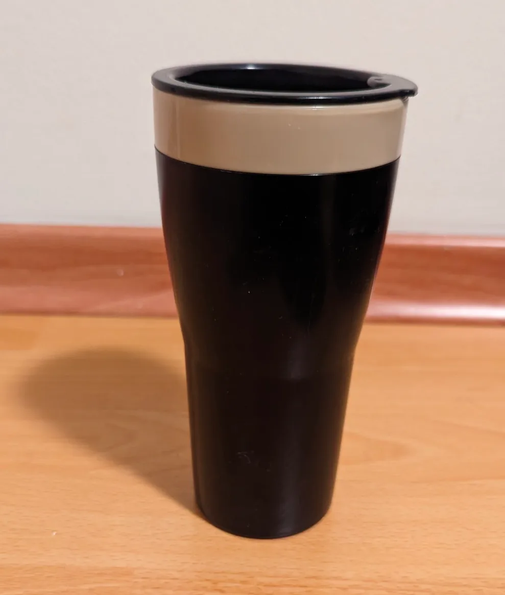Black Travel Tumbler Coffee Mug thumbnail