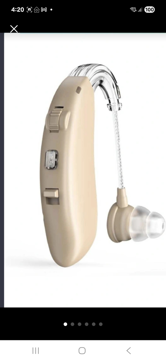 New hearing Aids Rechargeable One piece wear it left or right
