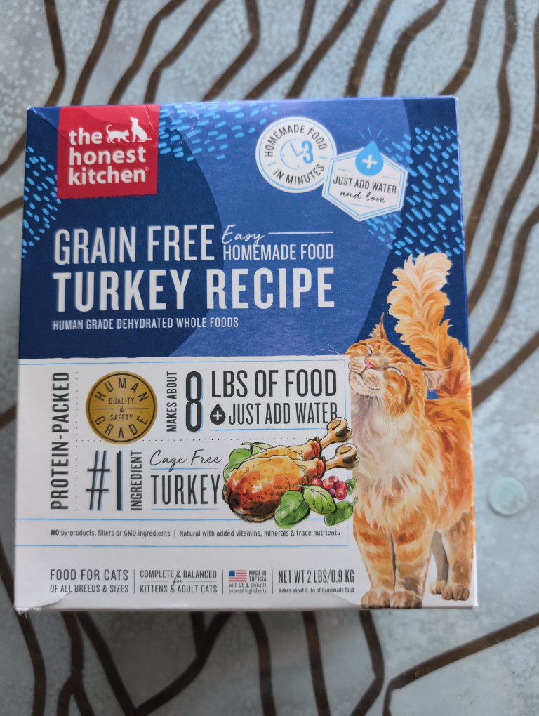 The Honest Kitchen Grain Free Turkey Recipe Cat Food