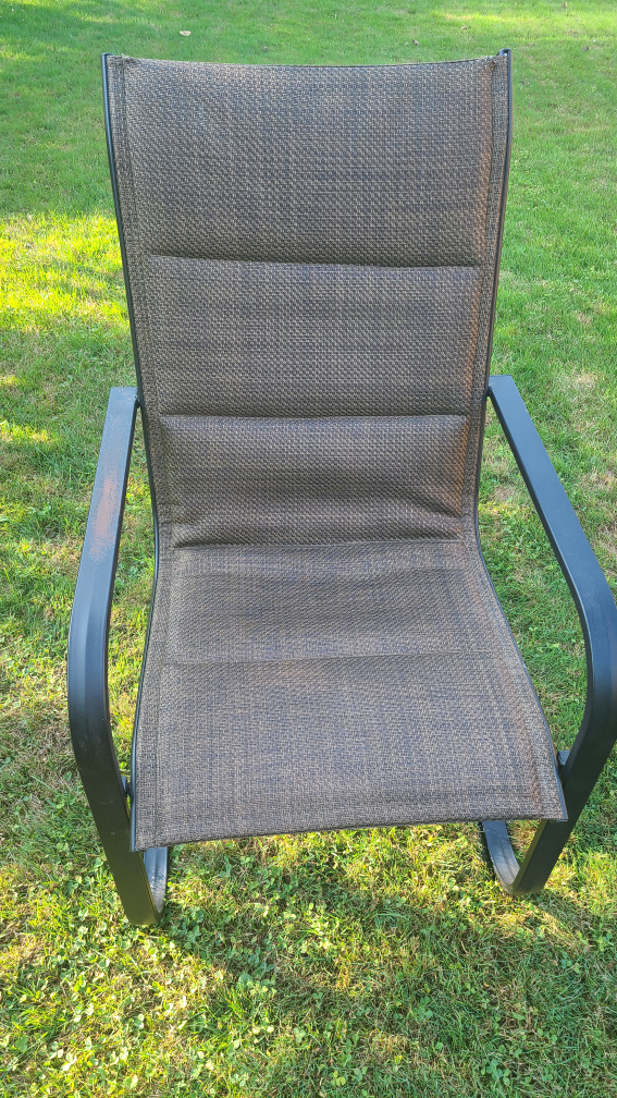 Outdoor Patio Chair - Brown - photo 3