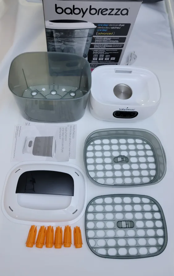 Baby Brezza Bottle Sterilizer & Dryer Advanced | Steam + HEPA image indicator(6)