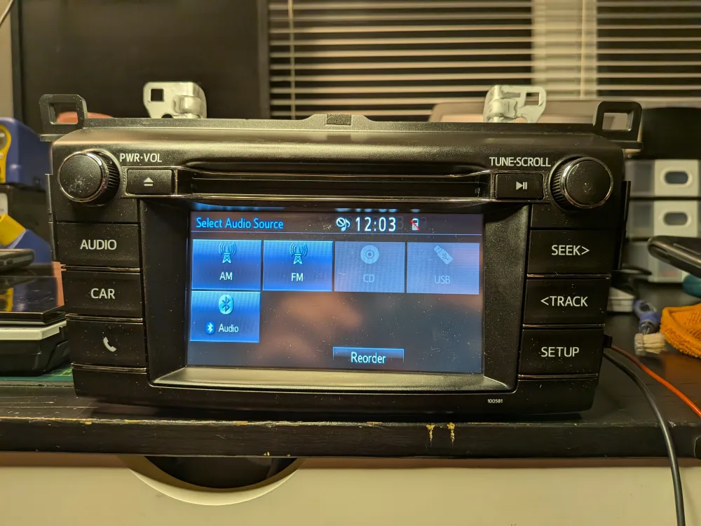 Toyota RAV4 OEM Head Unit thumbnail