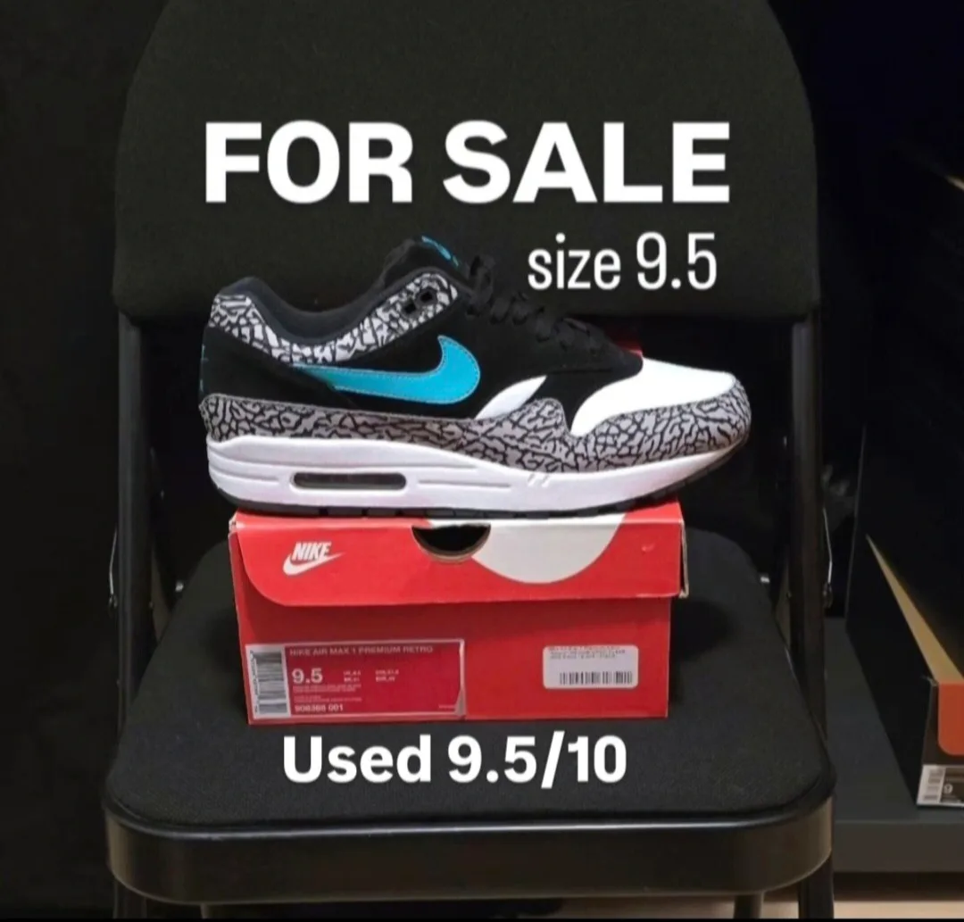 Nike Air Max 1 ATMOS size 9.5 thumbnail