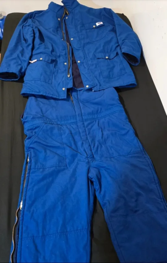 Blue Workwear Jacket & Pants Set thumbnail
