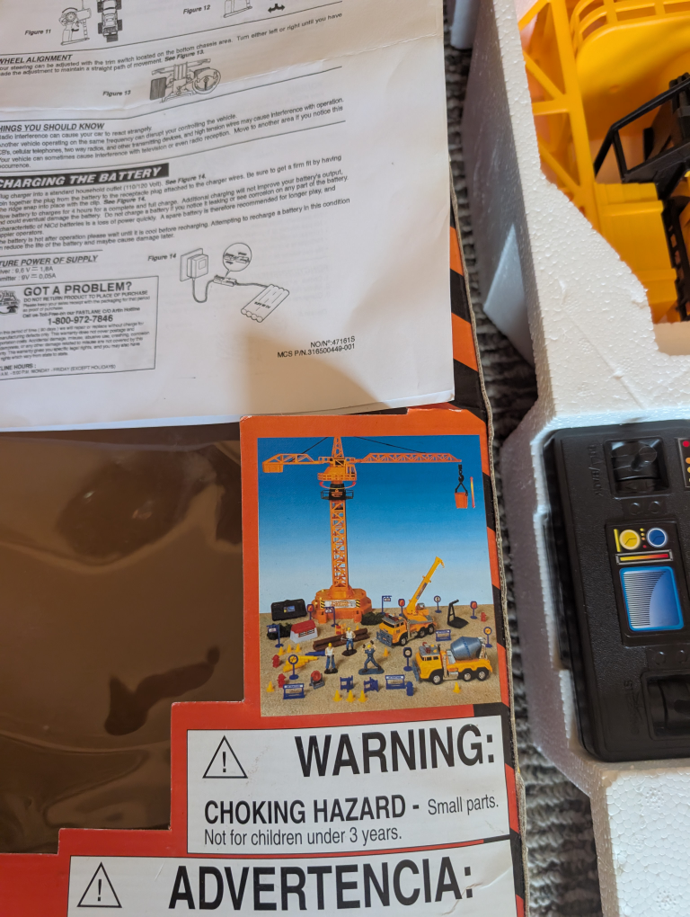 Remote Control Double Duty Construction Crane - photo 4
