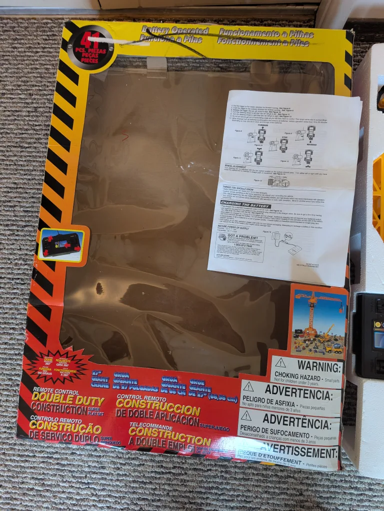 Remote Control Double Duty Construction Crane image indicator(9)