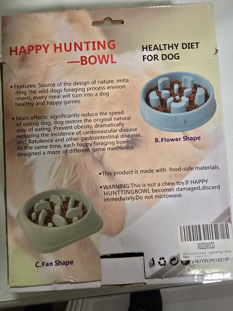 Happy Hunting Bowl - Healthy Diet for Dog thumbnail