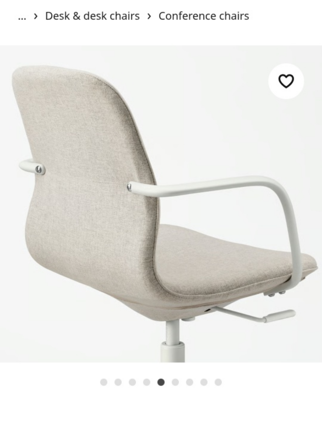IKEA Hattefjäll Office Chair - Pink - photo 3