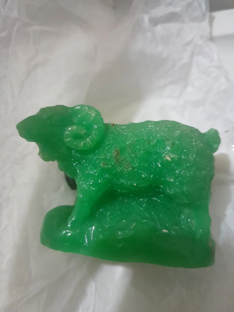 Green Ram Figurine thumbnail