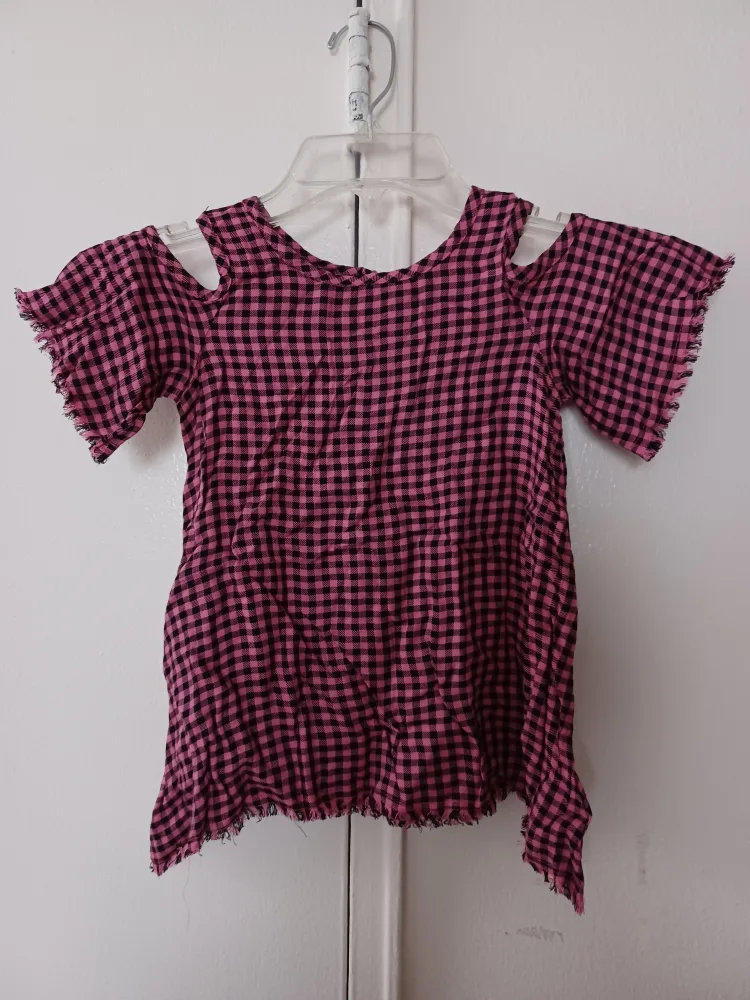 NEW Splendid Girl's Cold Shoulder Short Sleeve Top - size 5-6 thumbnail