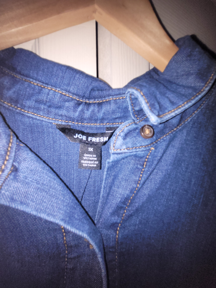 Joe Fresh Denim Dress - Size 1X - photo 4