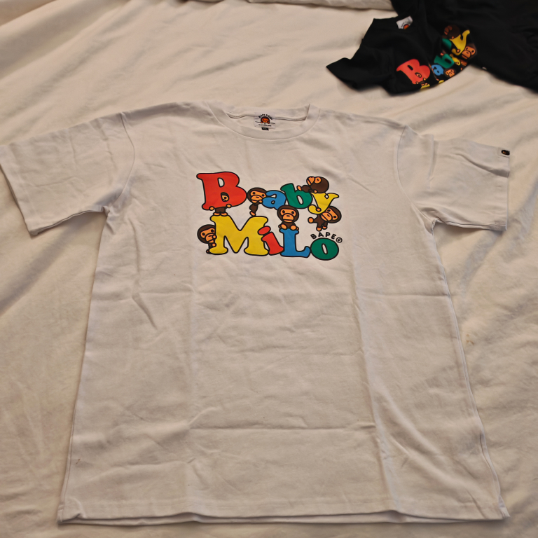 BAPE Baby Milo Graphic T-Shirts family Set - photo 2