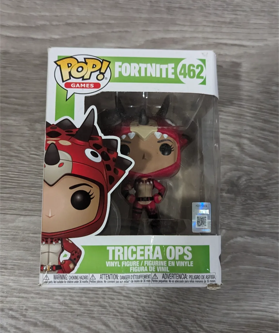 Brand New Funko Pop! Games Fortnite Tricera Ops #462 thumbnail
