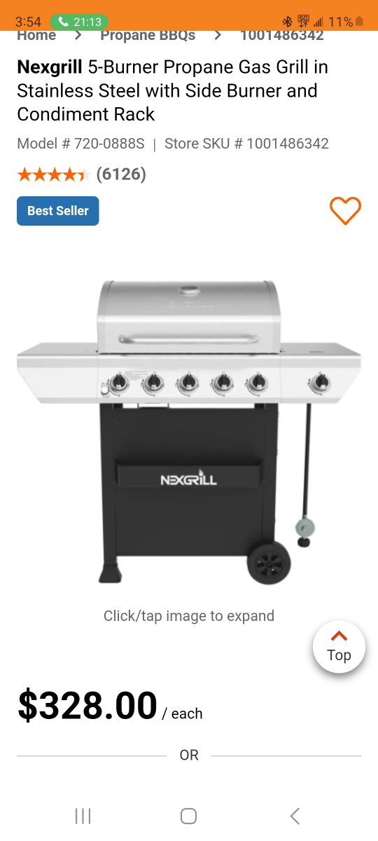 Nexgrill 5-Burner Propane Gas Grill - photo 2