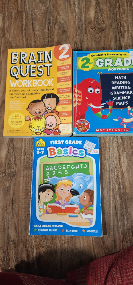 Grade 2 & Grade 1 Workbooks