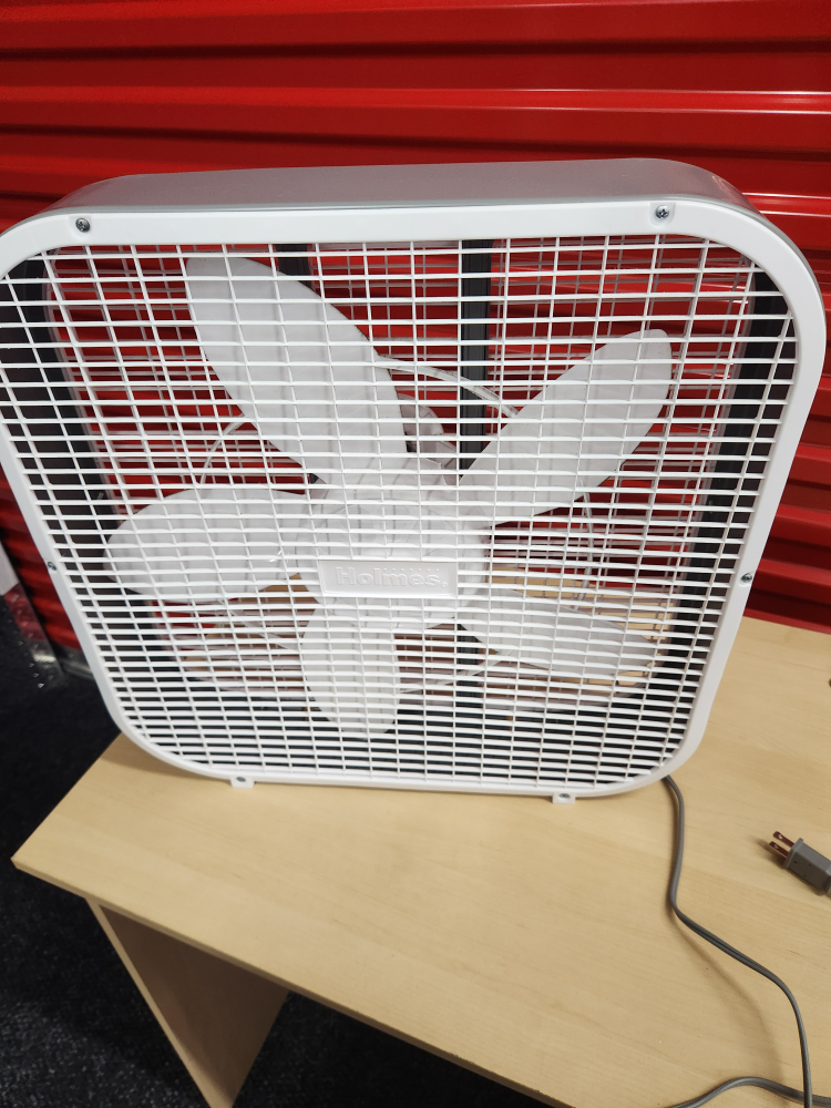 Holmes Box Fan - White