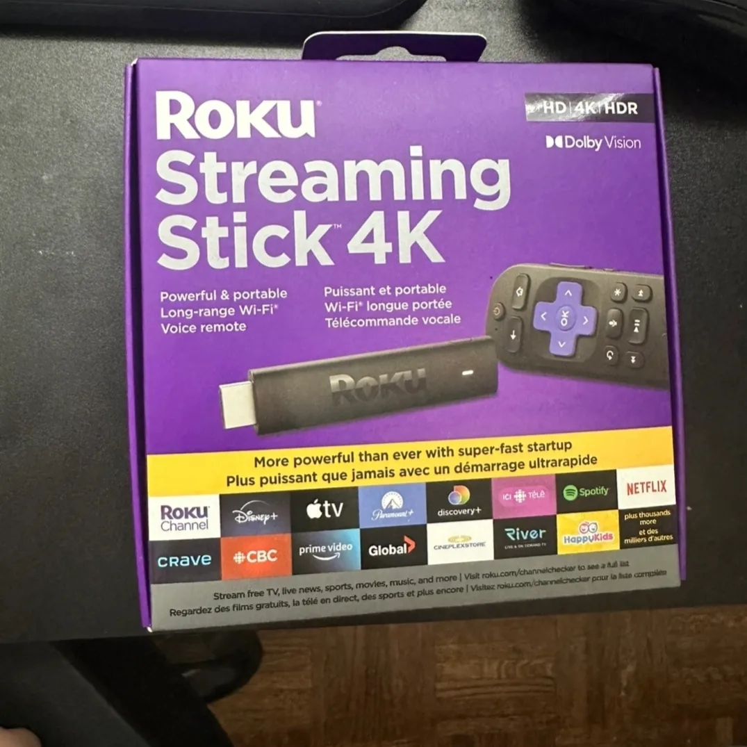 Roku Streaming Stick 4K with Voice Remote thumbnail