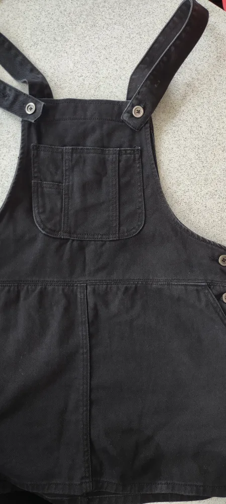 (NEW) Forever 21 Denim Fungaree Dress image indicator(5)