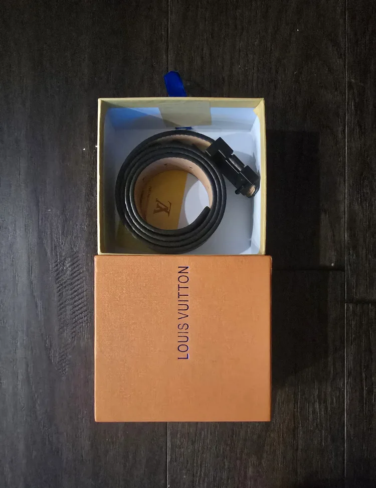 ⚠️LV BELT GRAPHITE ⚠️ (100 CENTIMETER) image indicator(3)