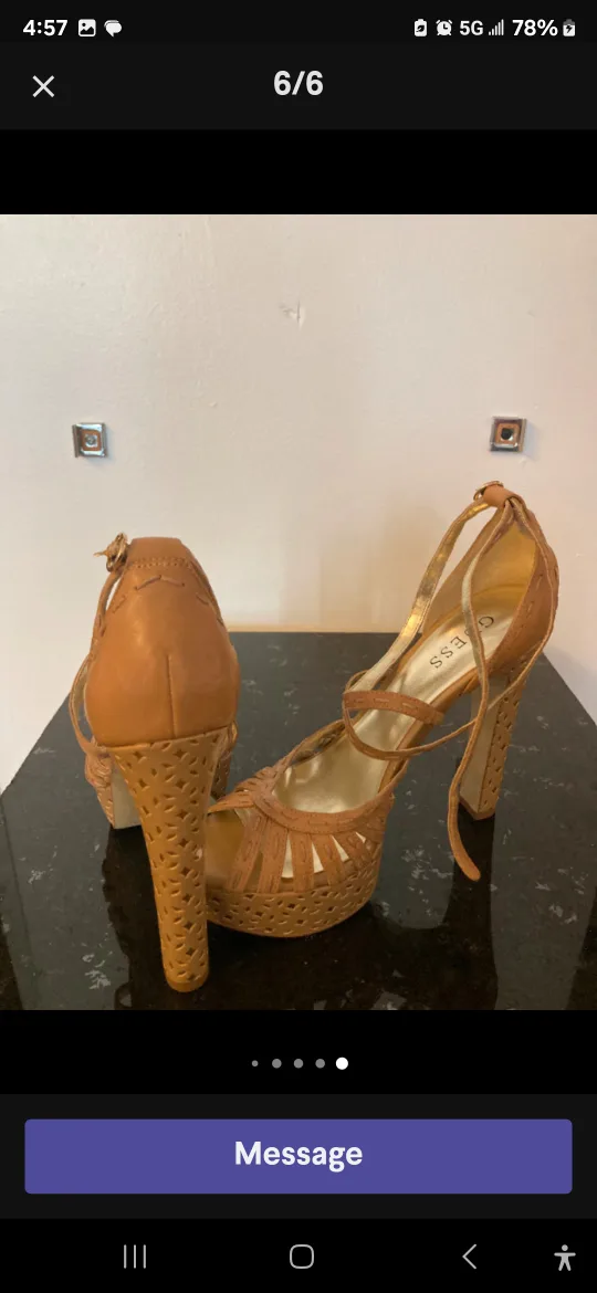 Guess Heels - Size 7 thumbnail