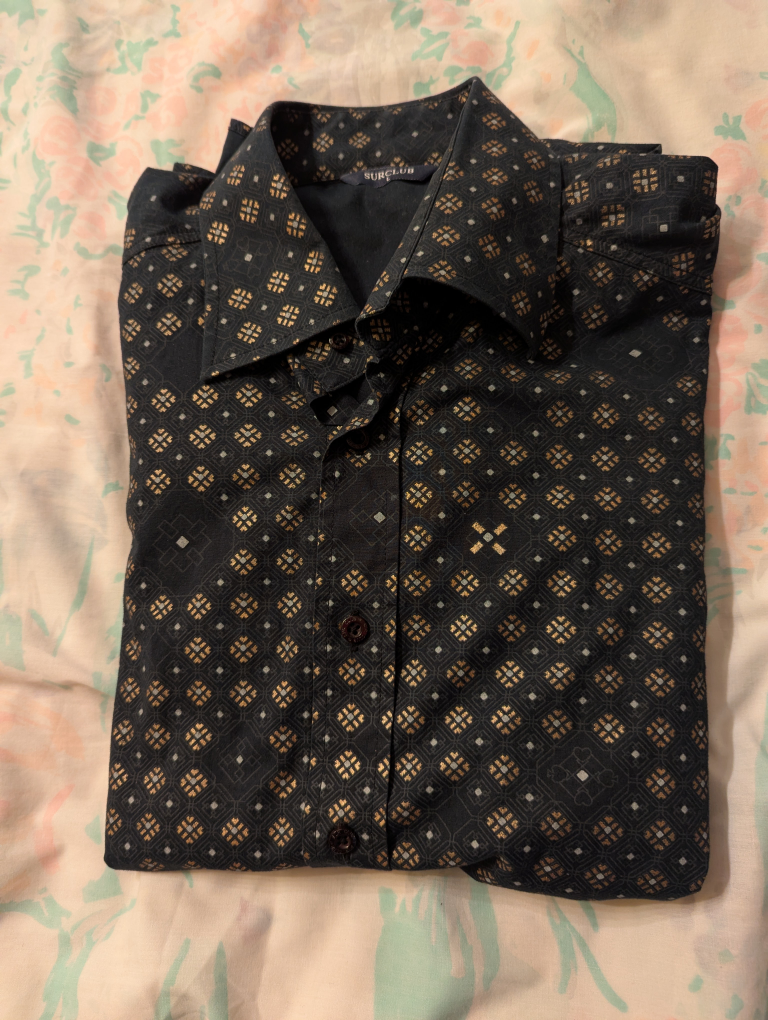 Unisex Surclub Long Sleeve Button-Up Shirt - Size L - photo 5