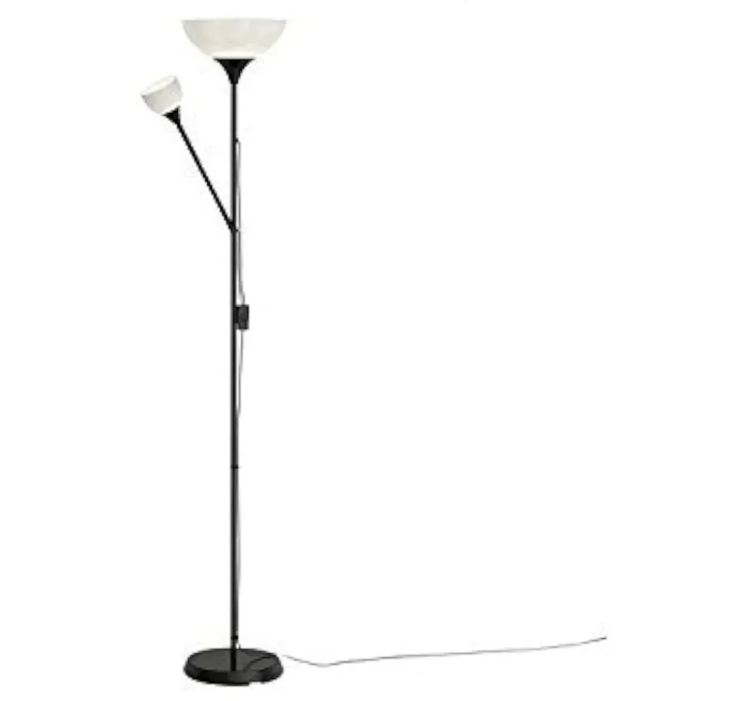 Ikea NYMÅNE Floor Lamp with Reading Arm thumbnail