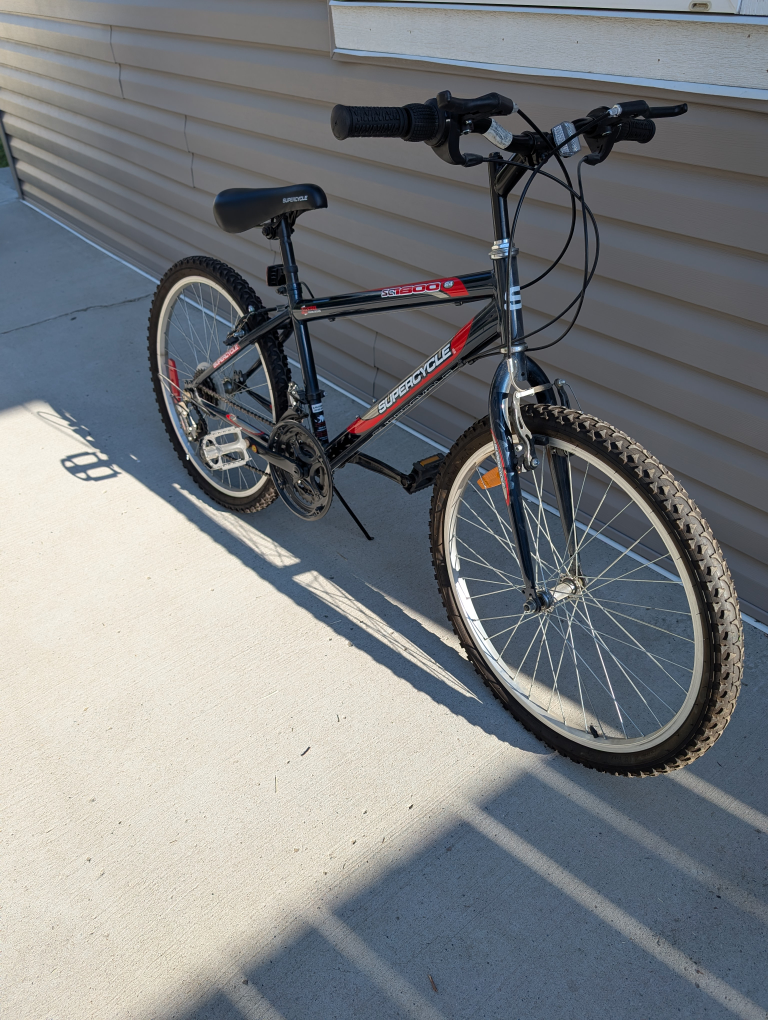 Like new 24 inch supercycle bike