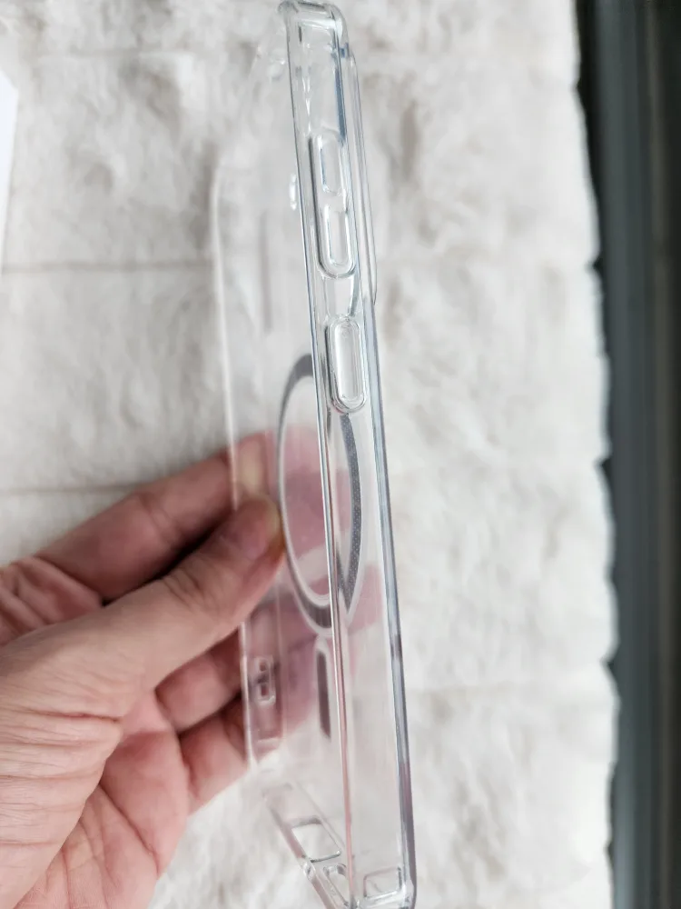 New Samsung S25 Clear Magnetic Case image indicator(4)