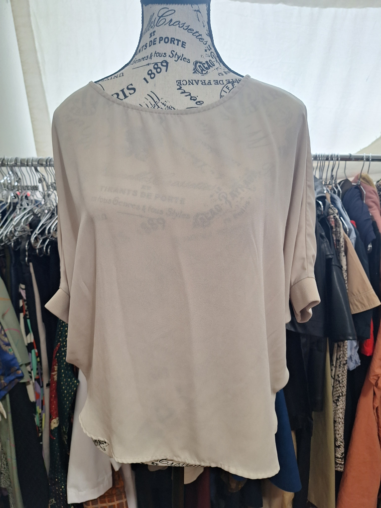 Beige Blouse - Casual Top - photo 4