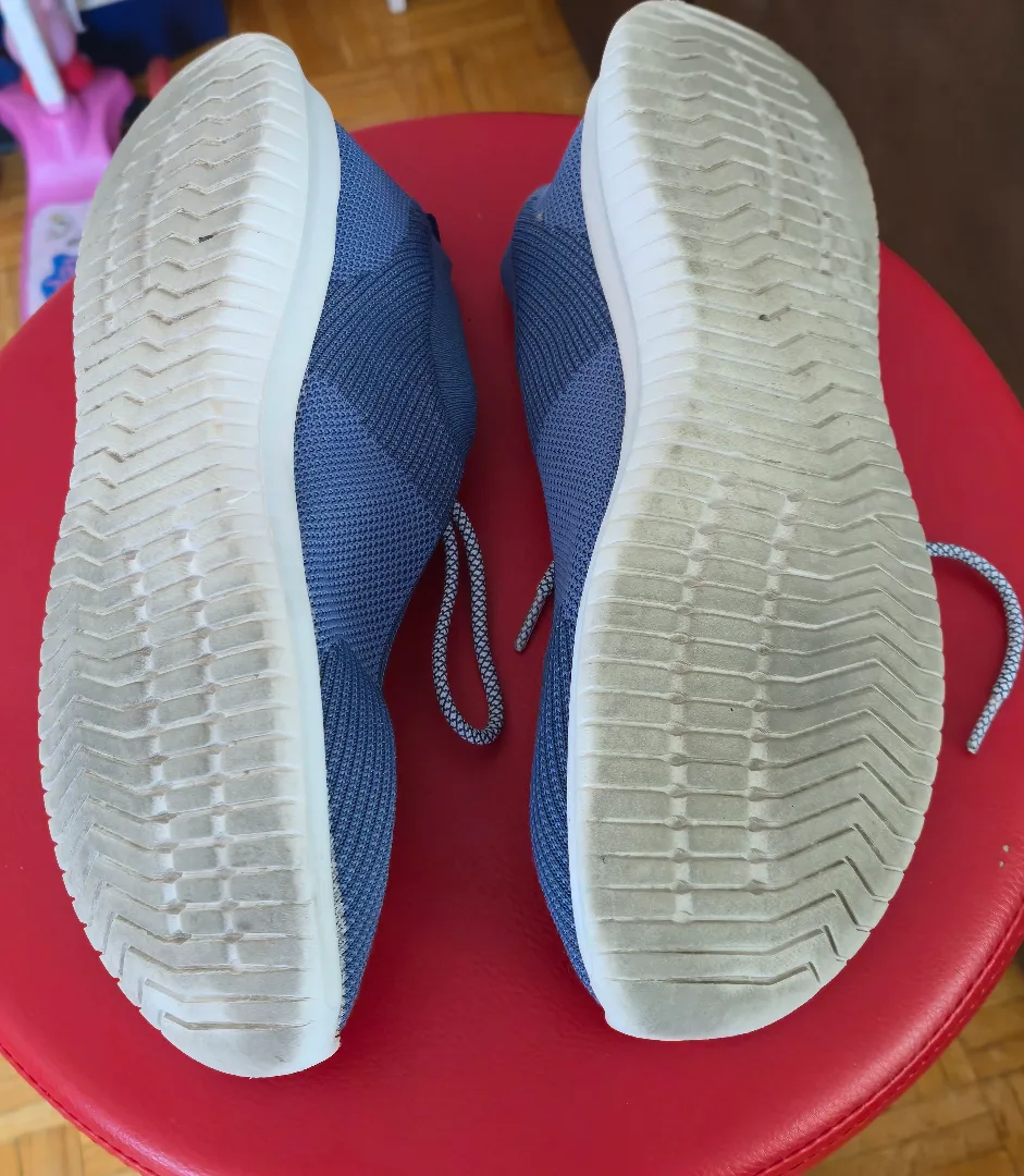 Blue Memory Foam Athletic Shoes, 🇨🇦 image indicator(2)