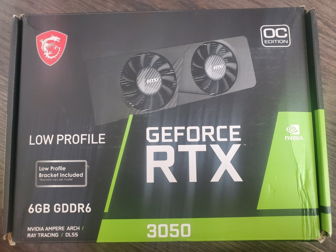MSI GeForce RTX 3050 LP 6G OC - photo 3