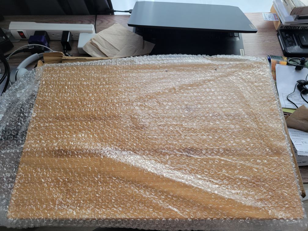 Adjustable Bamboo Laptop Bed Desk - photo 3