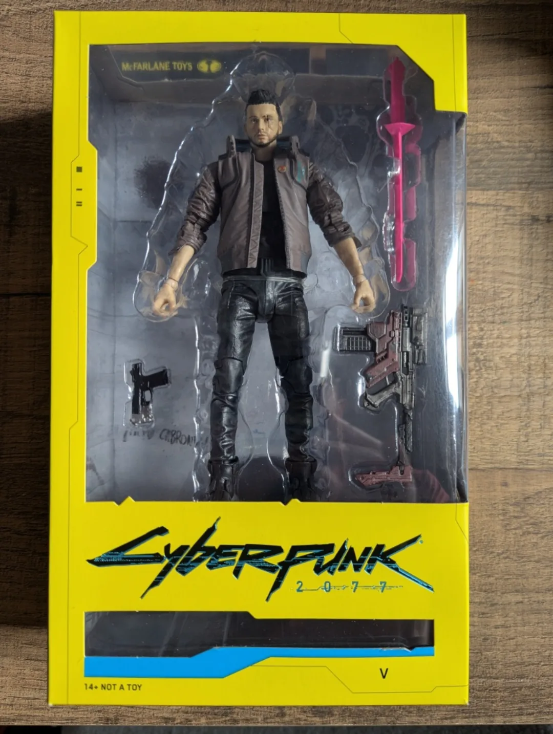 Cyberpunk 2077 V action figure thumbnail