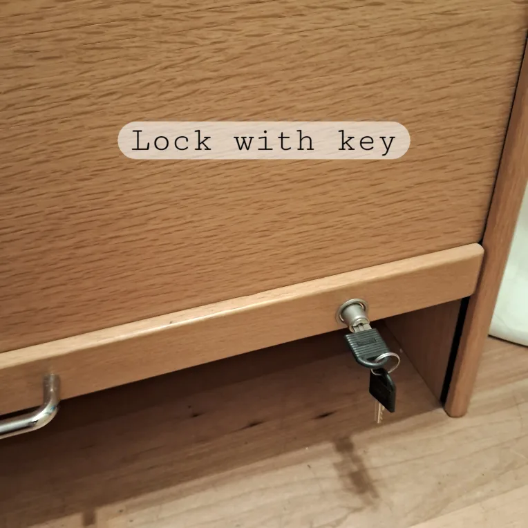 Dresser, cabinet or Bookcase with Lock(free delivery) thumbnail