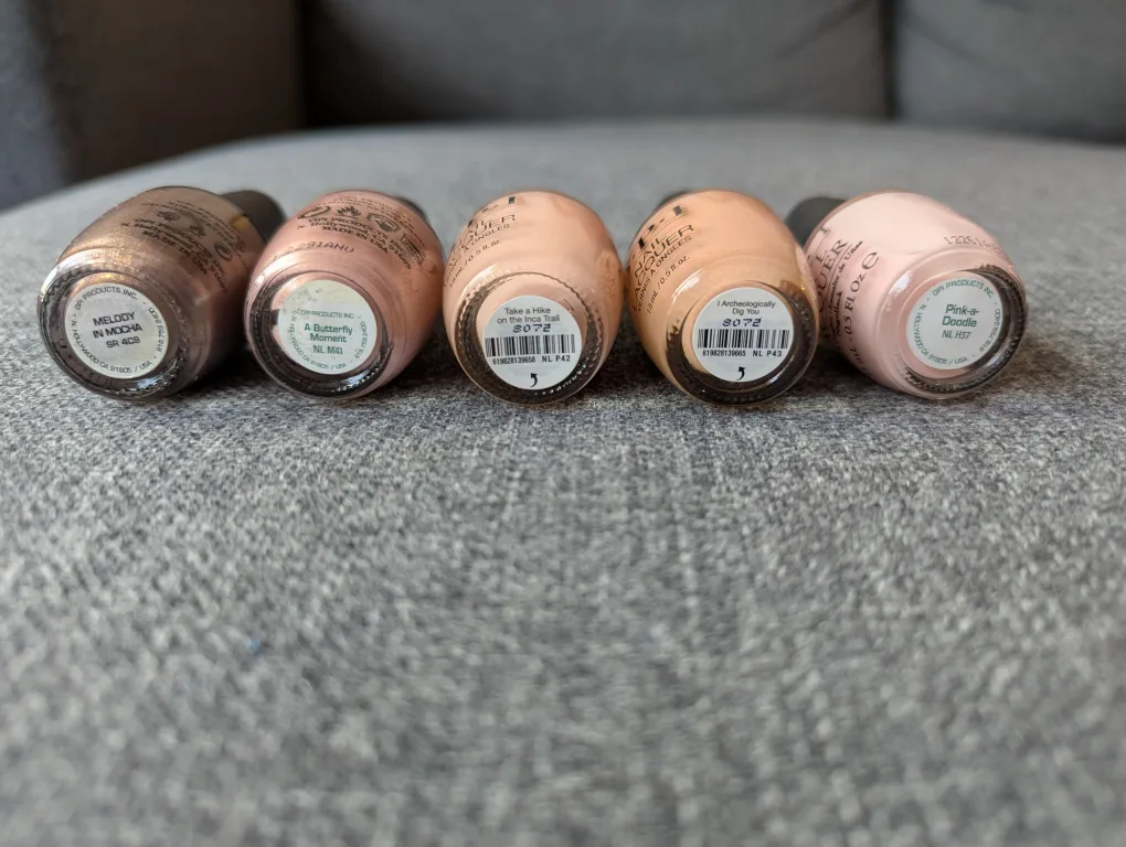 Nail Polish $5 each or $20 for 5 (Creams and Silvers) image indicator(2)