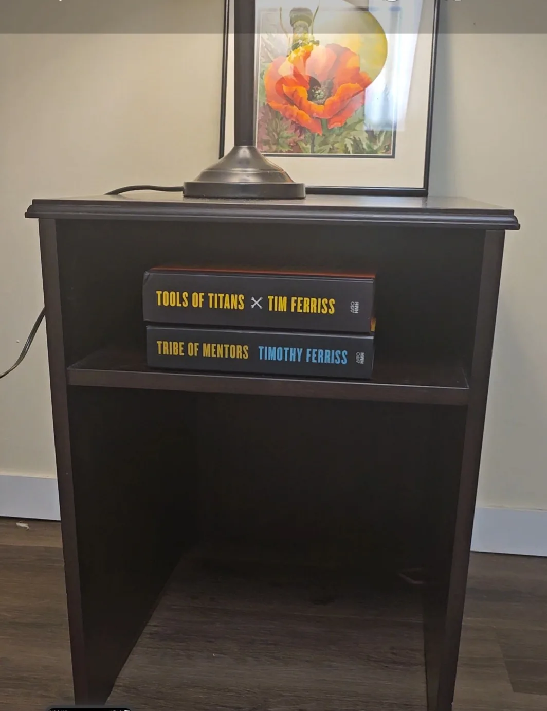 Dark Brown Side Table thumbnail