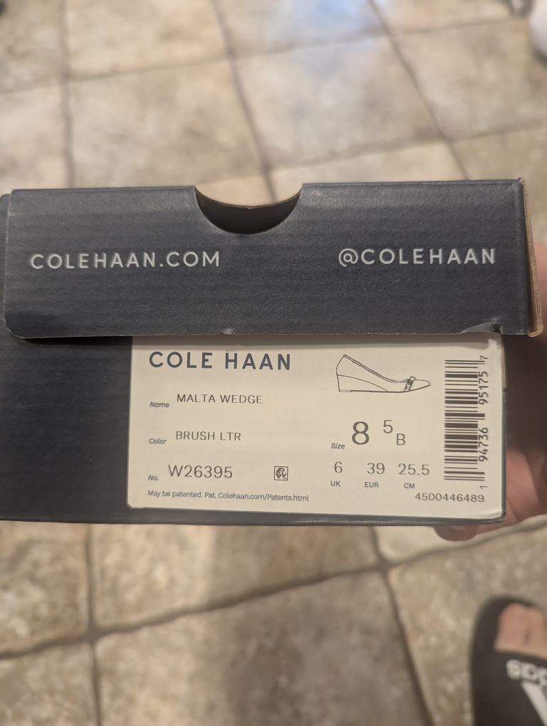 Cole Haan Malta Wedge, size 8.5, Brush Ltr colour - photo 5