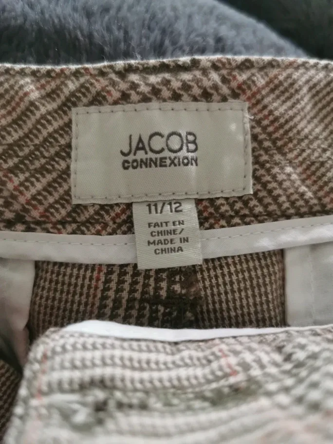 Jacob Connexion Plaid Pants - Size 11/12 image indicator(2)