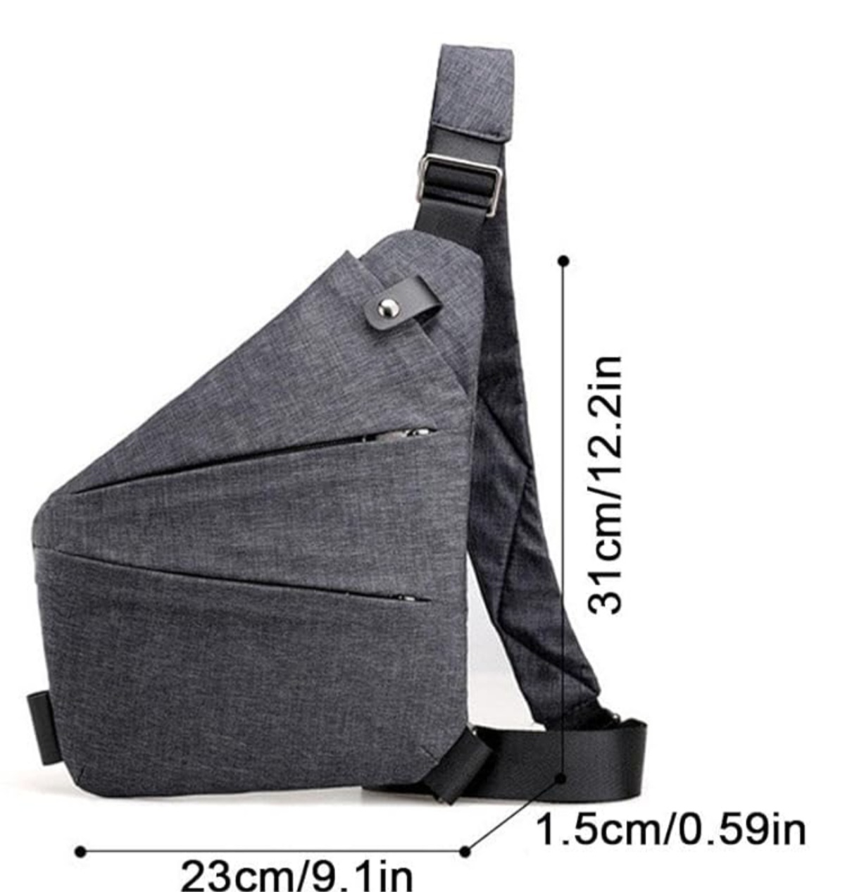Travel  Sling Bag - Anti-theft Crossbody Shoulder - photo 4