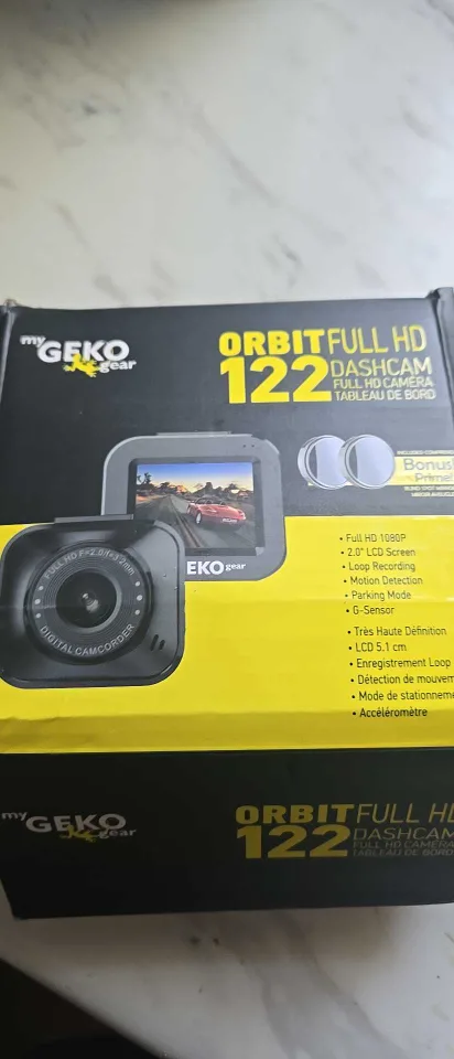 myGEKOgear Orbit 122 Full HD Dashcam - New thumbnail