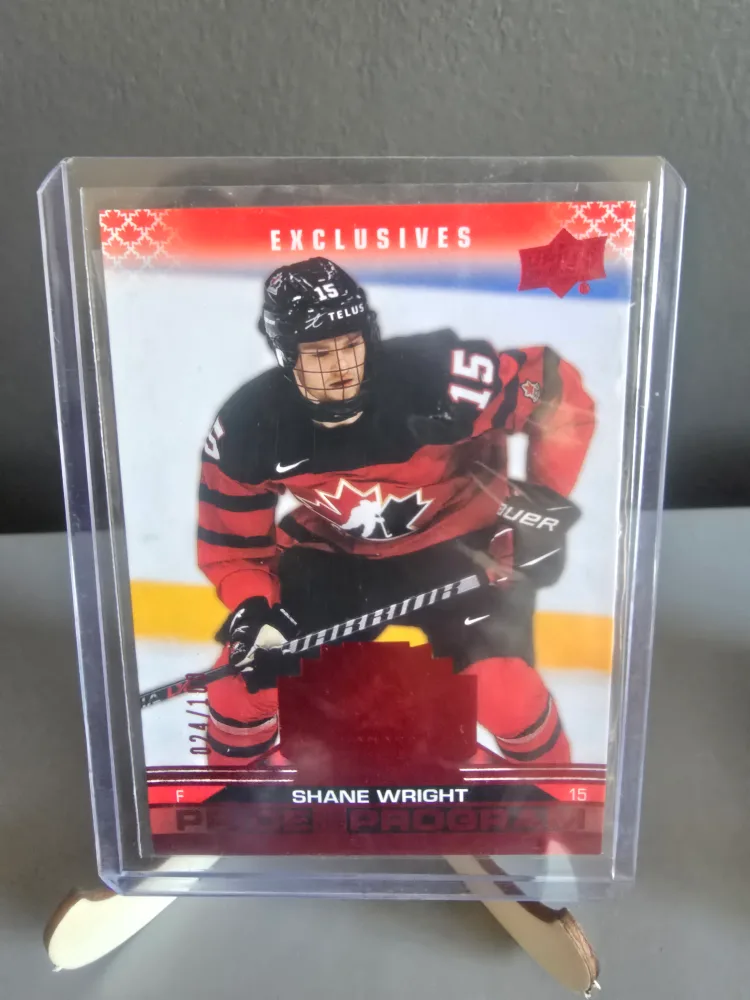 2022 Team Canada Shane Wright Exclusives #/100 thumbnail