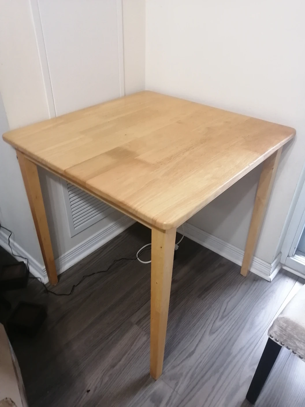 Solid Wood Square Table