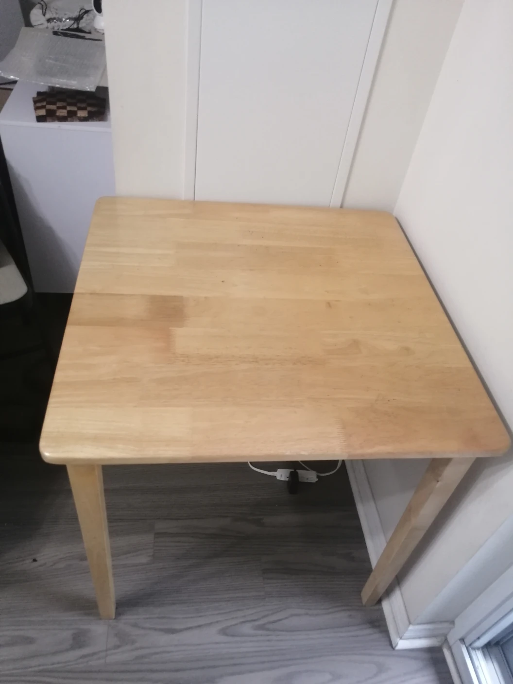 Solid Wood Square Table - photo 2