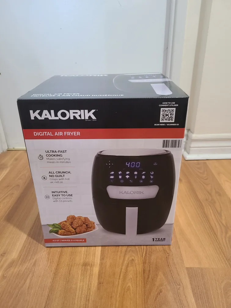 KALORIK Digital Air Fryer 4.5 QT. 🇨🇦 thumbnail