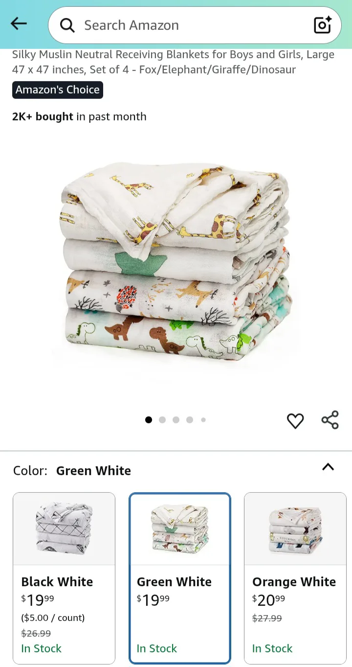 New Toys & Blankets (For Babies, Toddlers, Kids) image indicator(6)