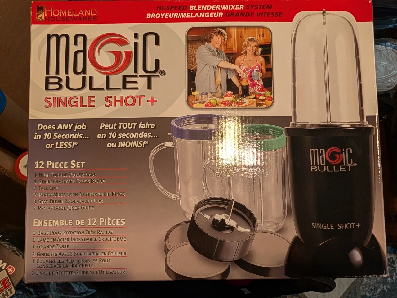 Magic Bullet Single Shot + 12-Piece Set thumbnail