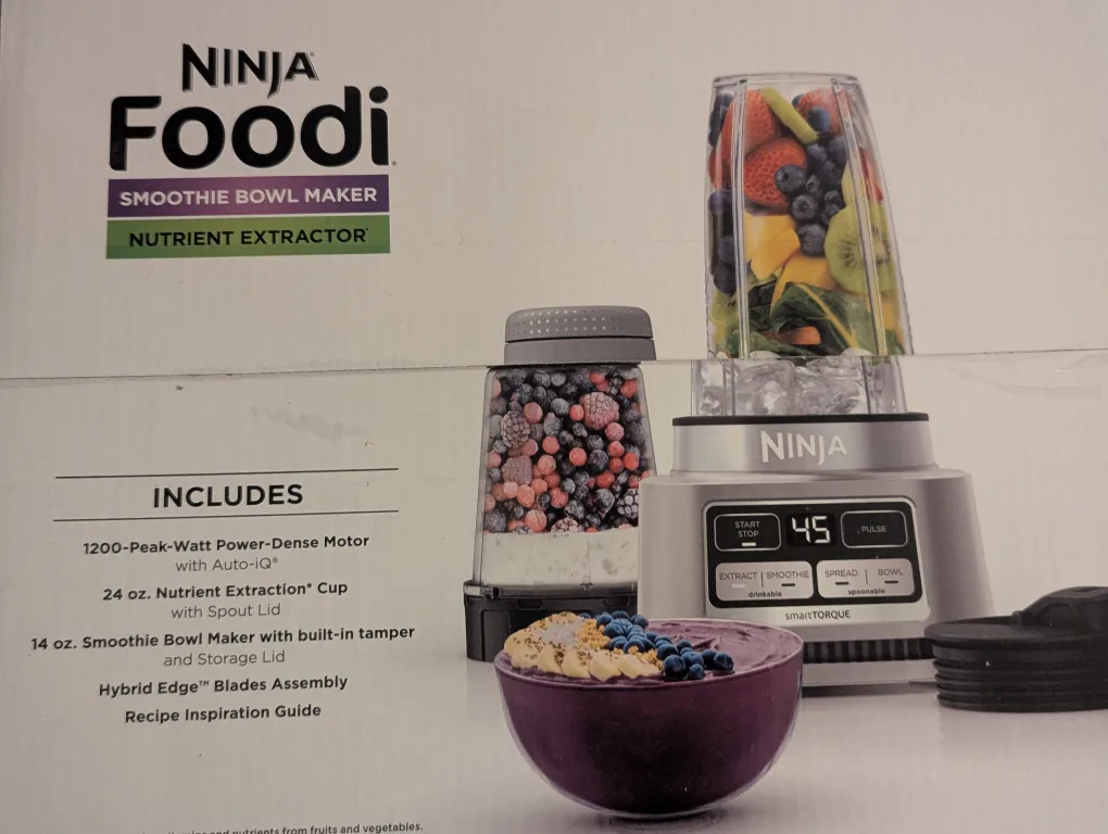 Ninja Foodi Smoothie Bowl Maker Nutrient Extractor thumbnail