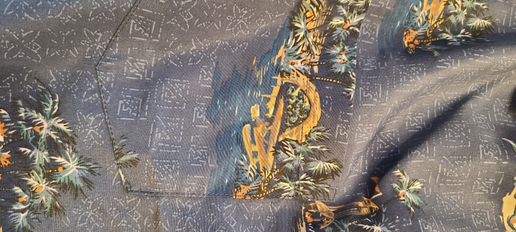 Blue Hawaiian shirt - XL - photo 2